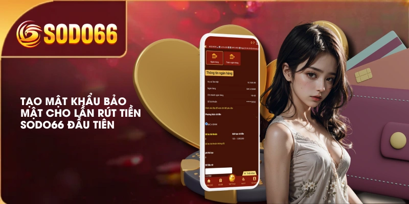 Tạo mật khẩu bảo mật cho lần rút tiền SODO66 đầu tiên 